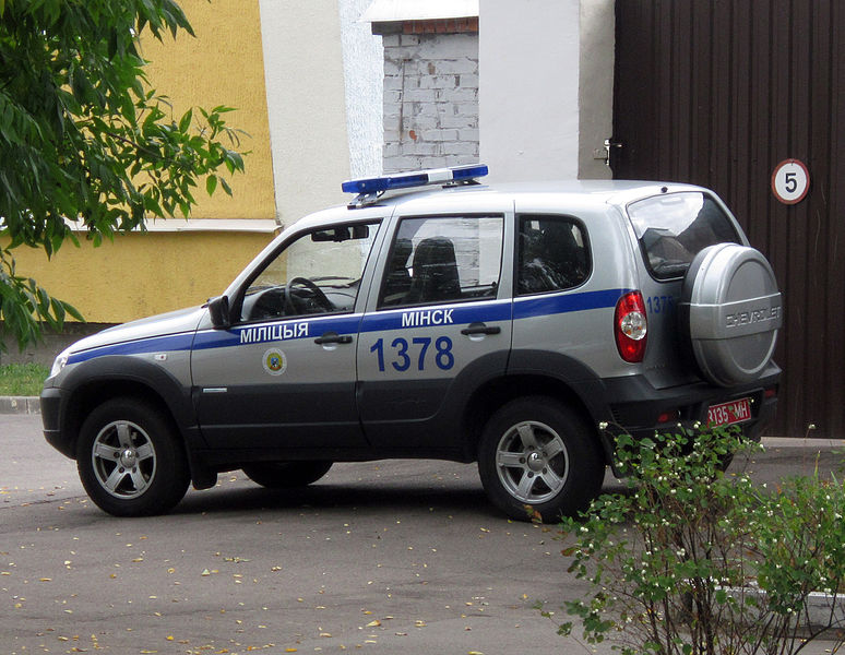 Транспорт белорусской полиции