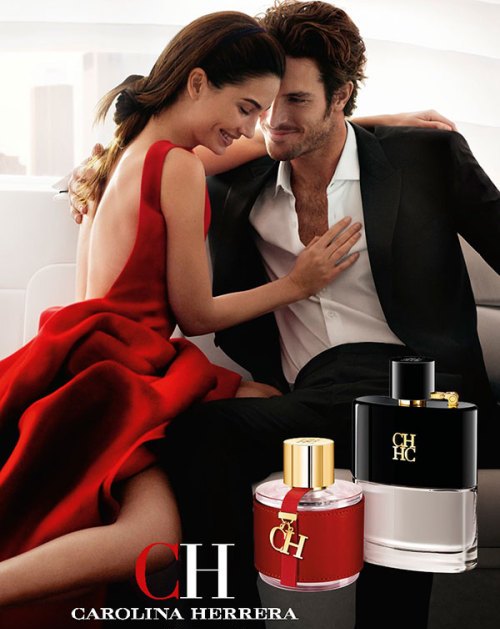 реклама Carolina Herrera CH и CH Men