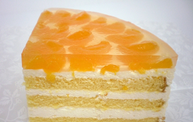 фруктово-желейный торт