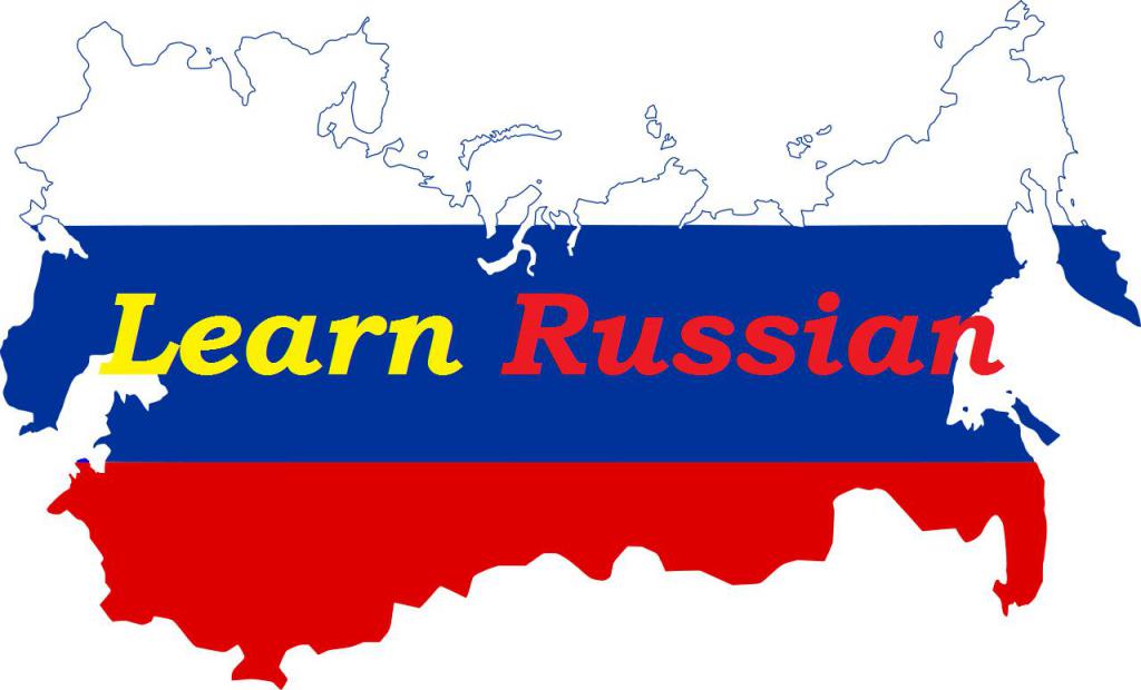 карта россии флаг