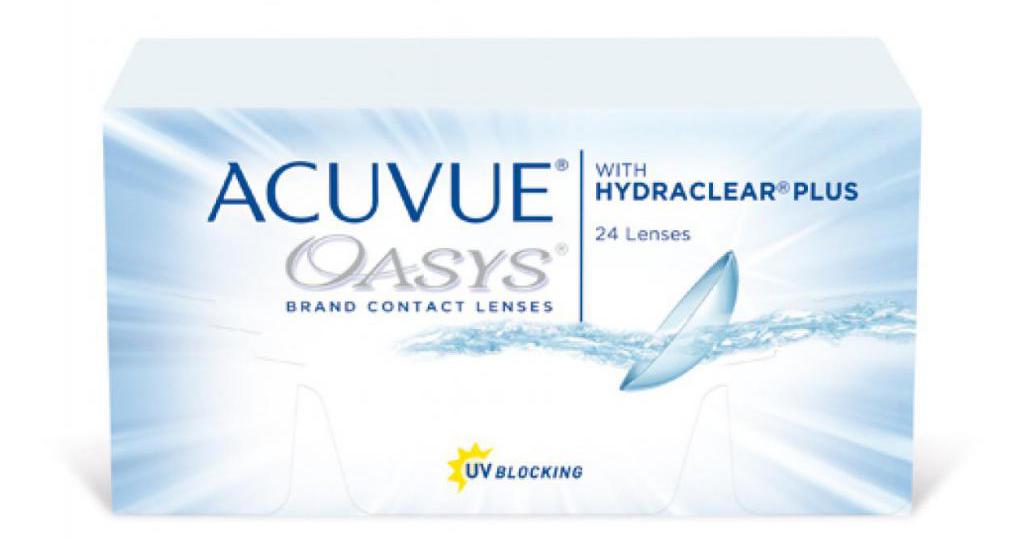 24 линзы Acuvue Oasys/