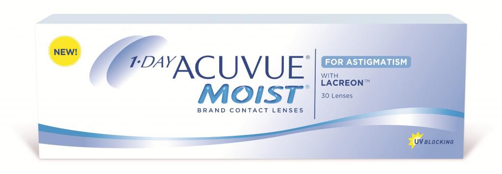 Линзы Acuvue Oasys for Astigmatism.