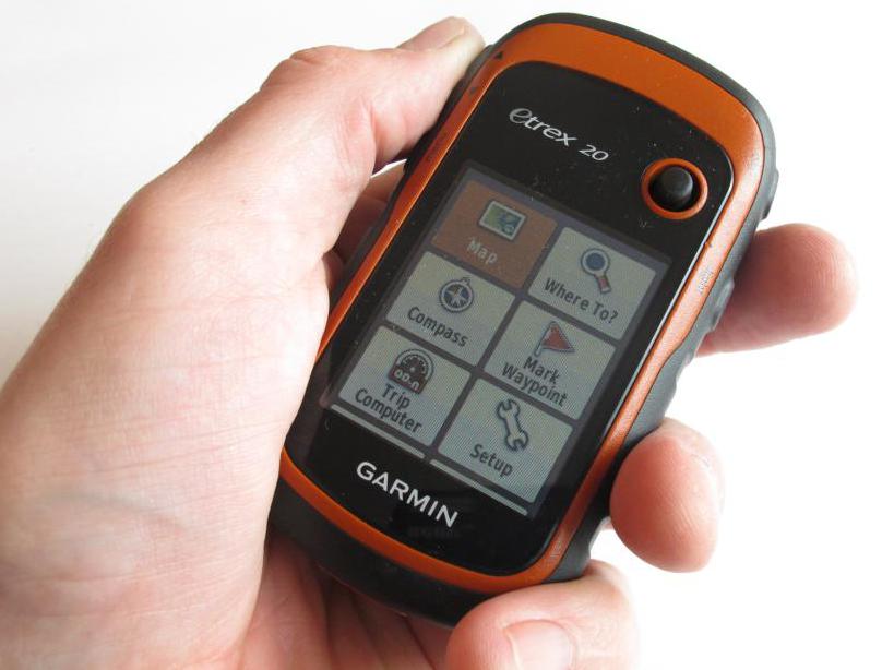 Экран Garmin eTrex 20