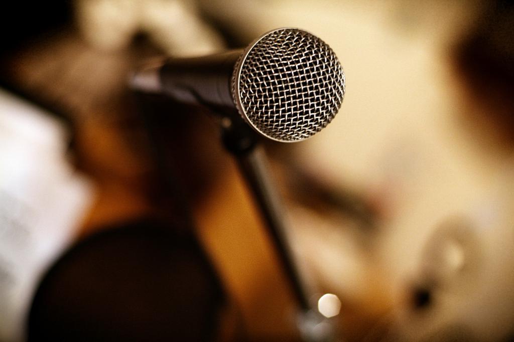 Микрофон - главное оружие демагога