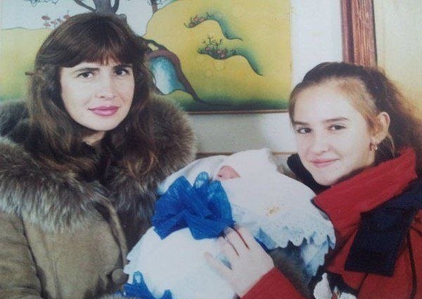 Ирина Агибалова с сыном Олегом