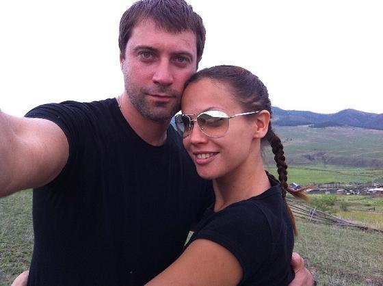 Виталий Емашов с супругой