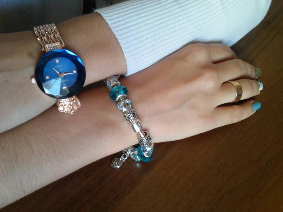 Часы Baosaili и браслет Pandora