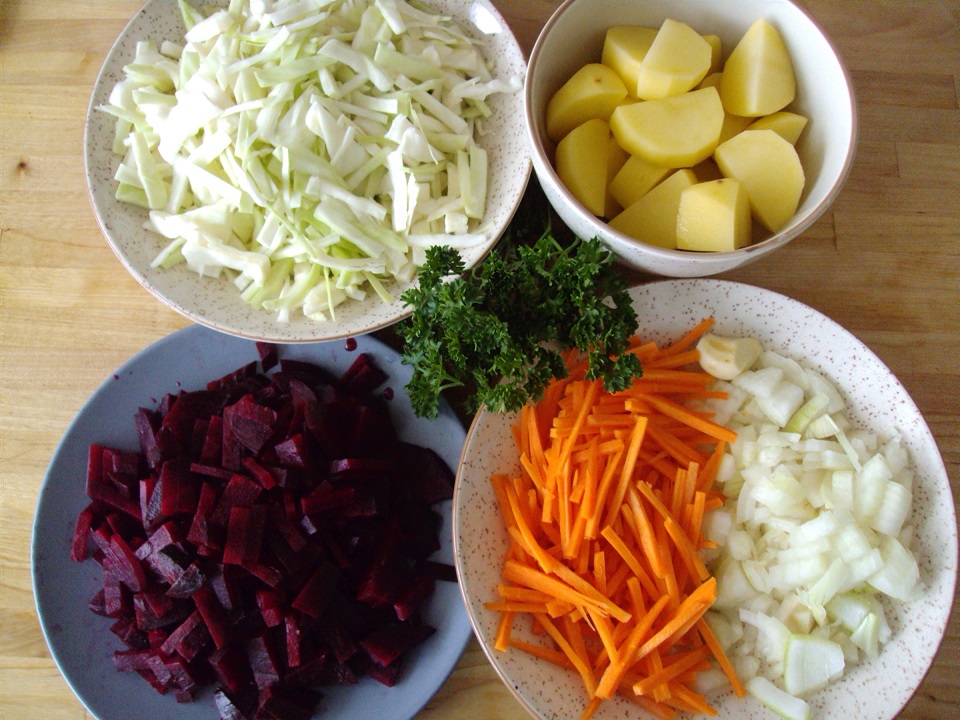 рецепт вкусного борща вегетарианский