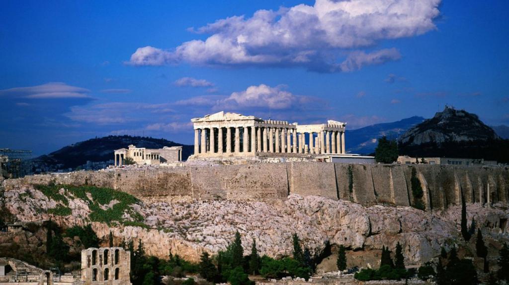 афинский акрополь греция