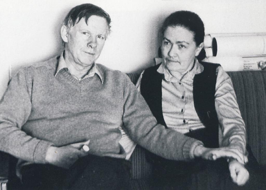 Писатель с женой Ириной