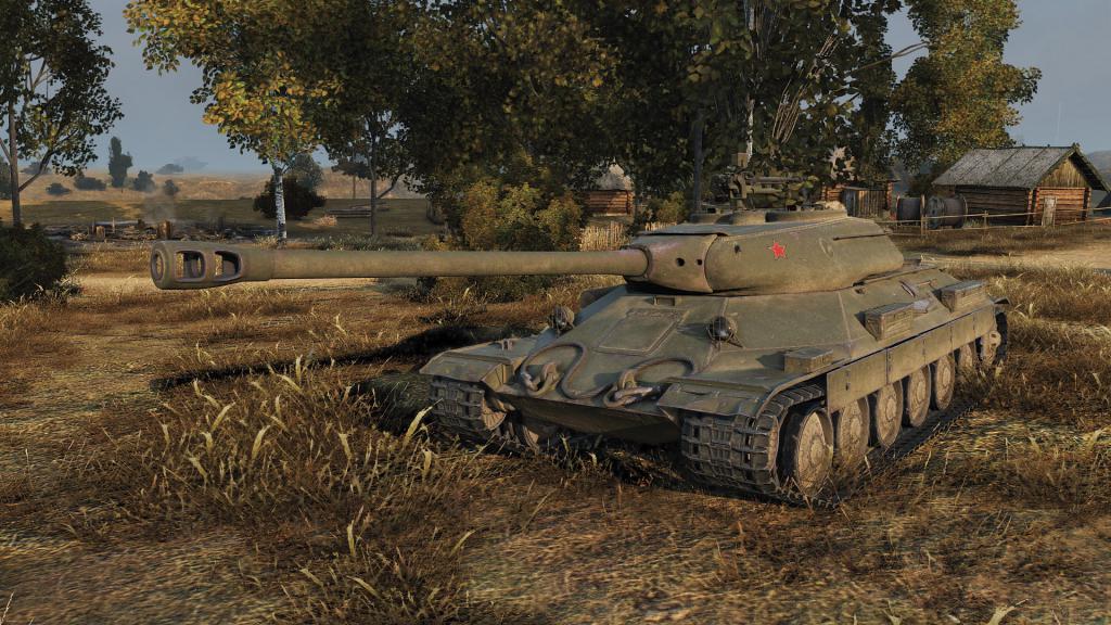 Компьютерная модель ИС-6 в World of Tanks