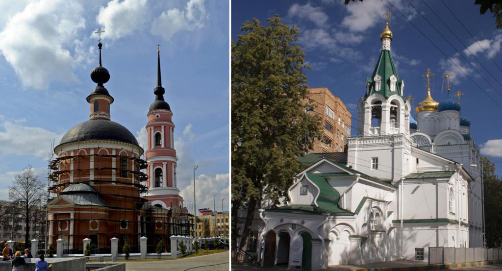 Храмы Жен-мироносиц в Калуге и Н.Новгороде