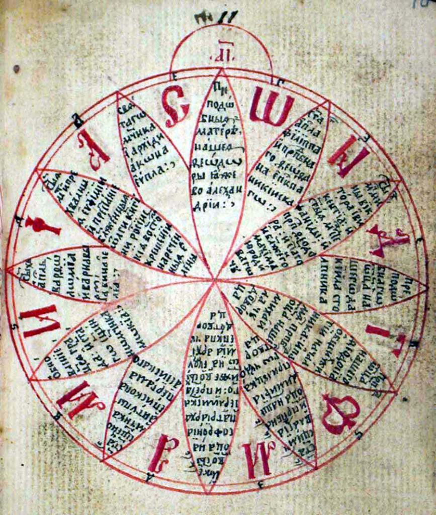 Древний календарь - альманах