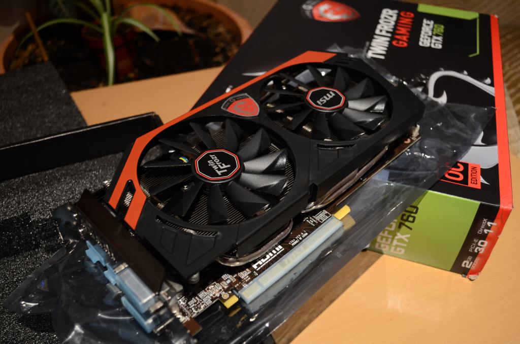 видеокарта msi nvidia gtx 760 twin frozr gaming