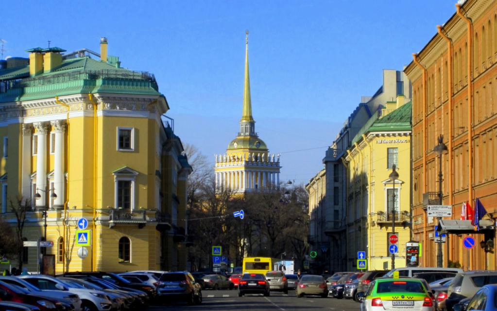 Адмиралтейство - начало Вознесенского проспекта