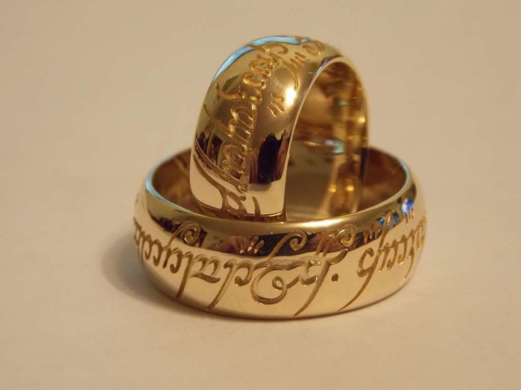 Кольца с гравировкой от Бронницкого ювелирного завода