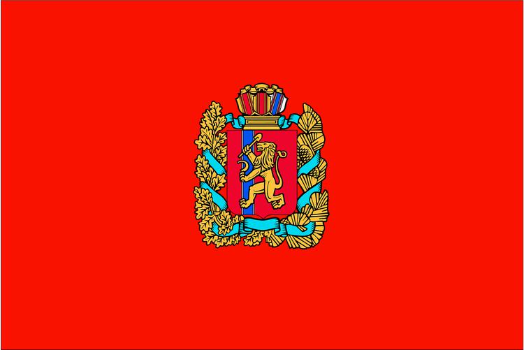 Флаг Красноярского края