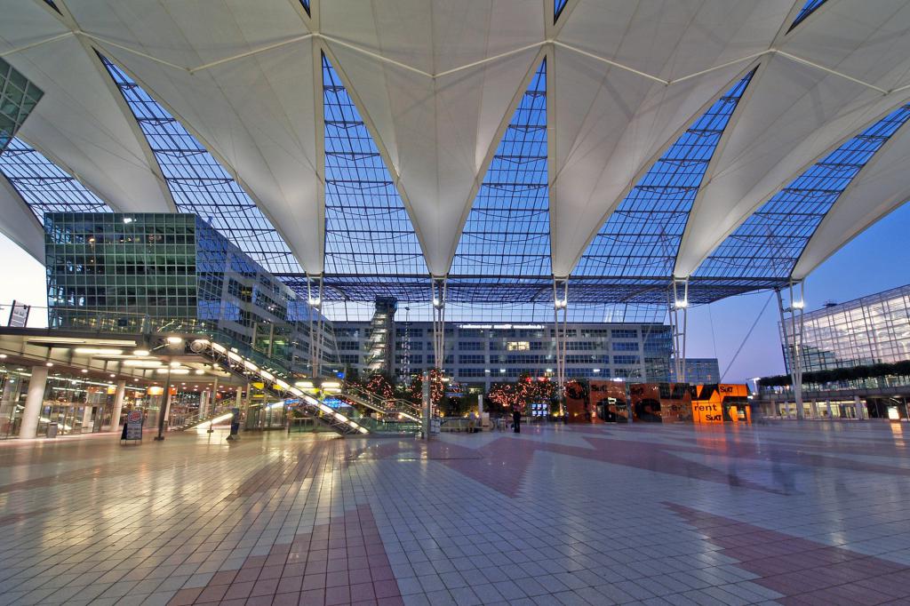Аэропорт Мюнхена терминал 1