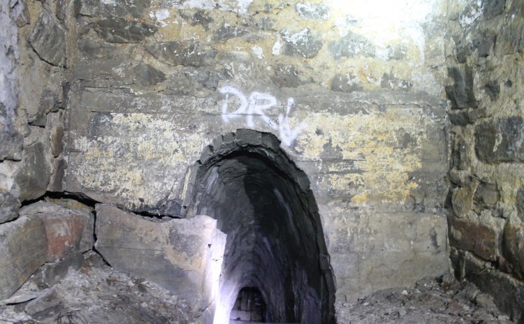 дидинский туннель зимой