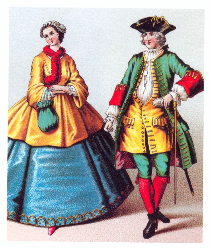 Представители буржуазии, 18 век