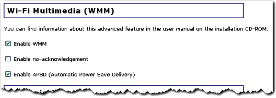 wi-fi multimedia wmm