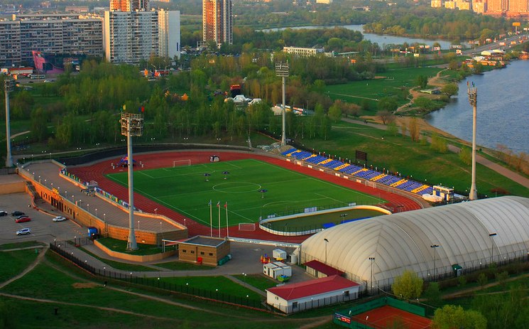 Спорткомплекс "Янтарь" в Строгино