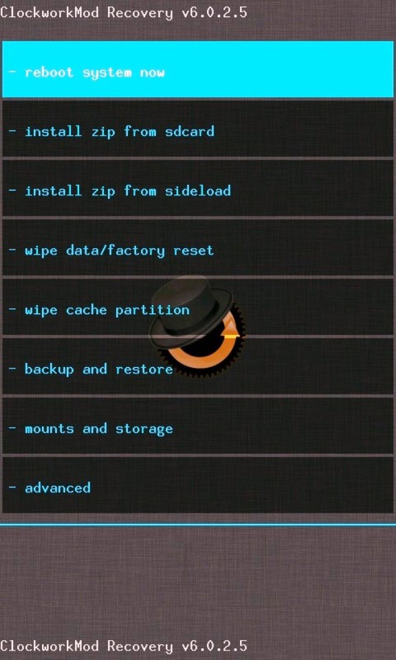 Установка ClockworkMod 6 Recovery