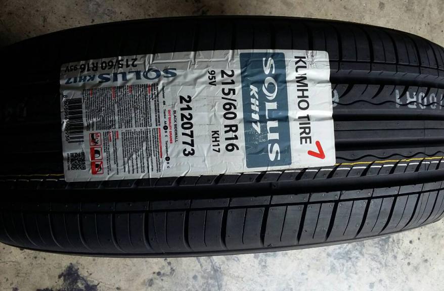 kumho solus kh17 отзывы