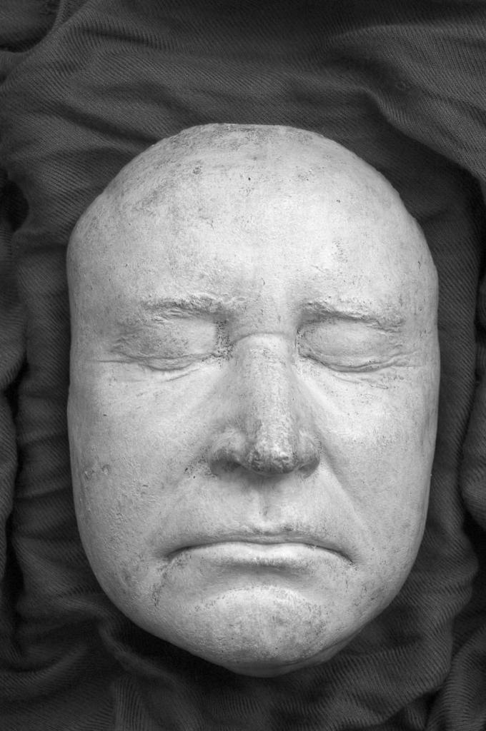 Посмертная маска Эдмунда Берка.