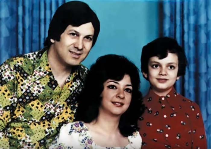 Бедрос Киркоров с женой Викторией и сыном Филиппом