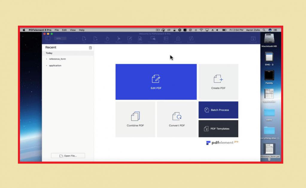Программа PDFElement 6