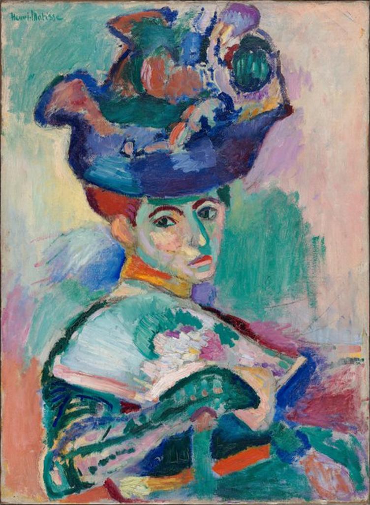 "Женщина в шляпе" 1905