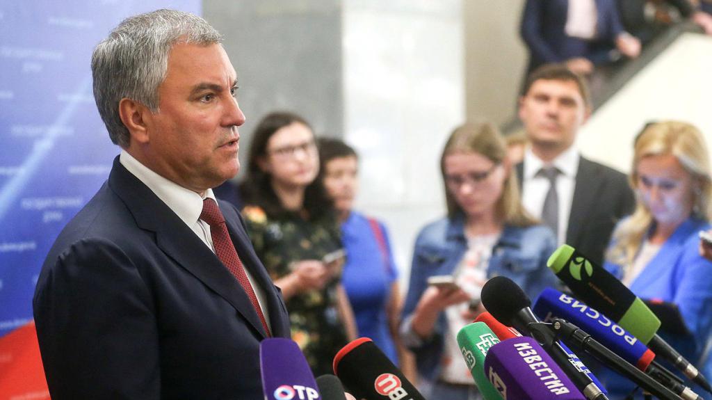 Политик Вячеслав Володин