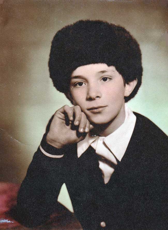 Андрей Разин в детстве