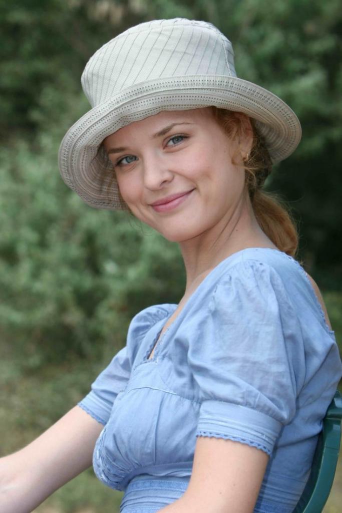Анна Здор на съемках