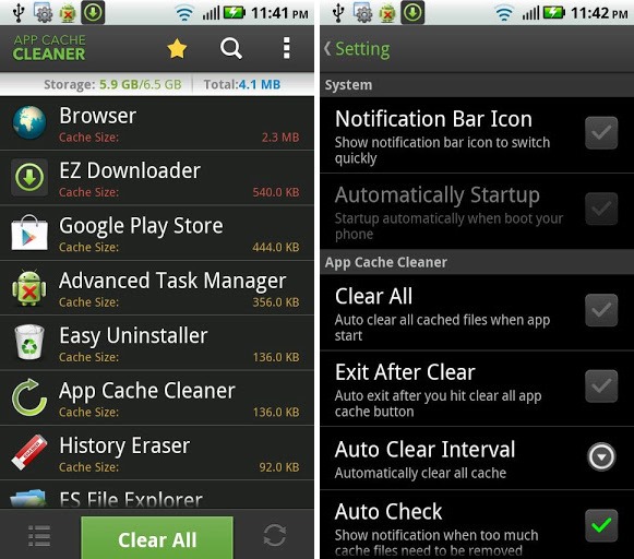 App Cache Cleaner