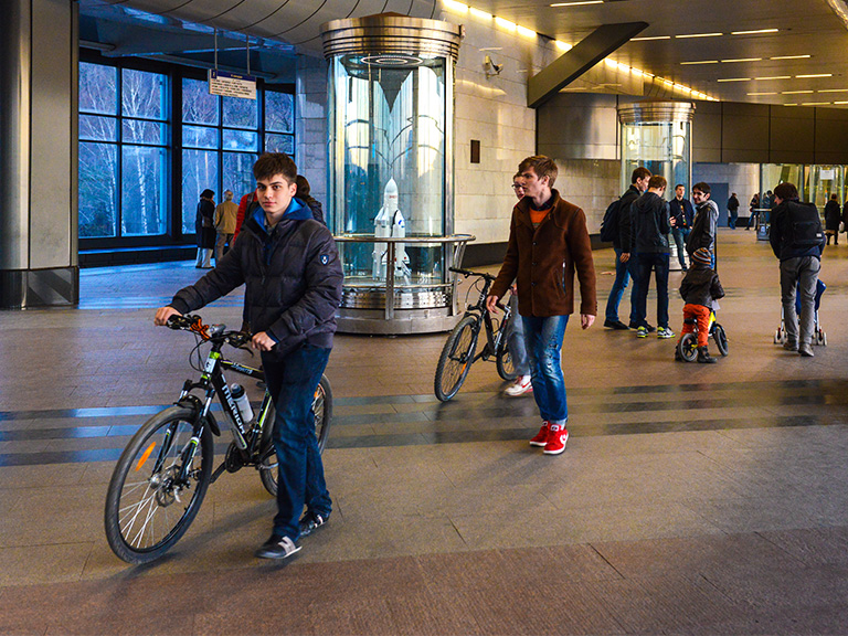 велосипед в метро можно или нет