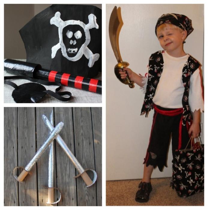 костюм пирата детский