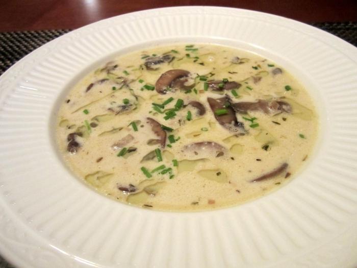Суп с грибами шампиньонами рецепт