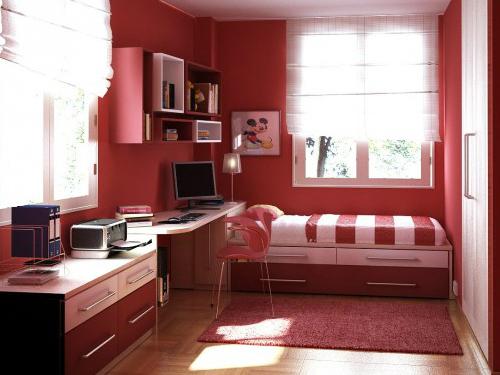 Дизайн маленькой комнаты для подростка