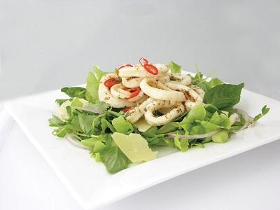 кальмаровый салат рецепт