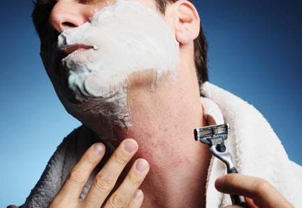 раздражение после бритья лица