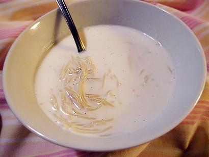 молочный суп для детей
