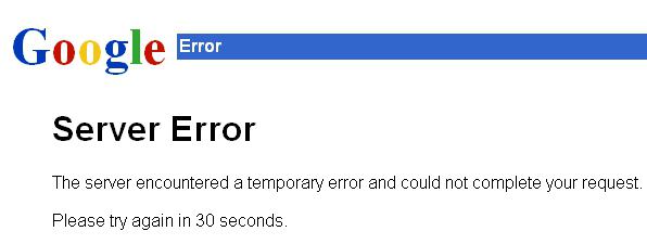 Server Error