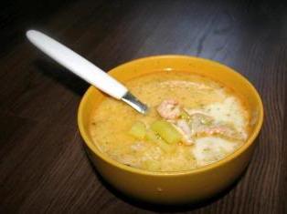 суп из форели со сливками