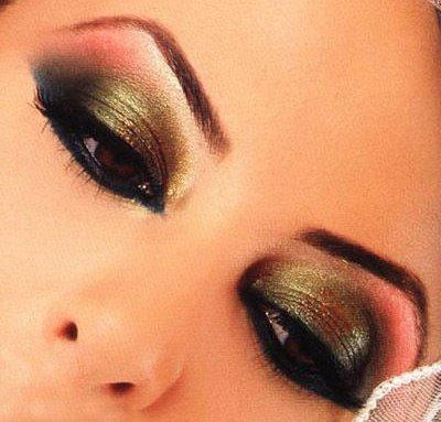 арабский макияж для карих глаз
