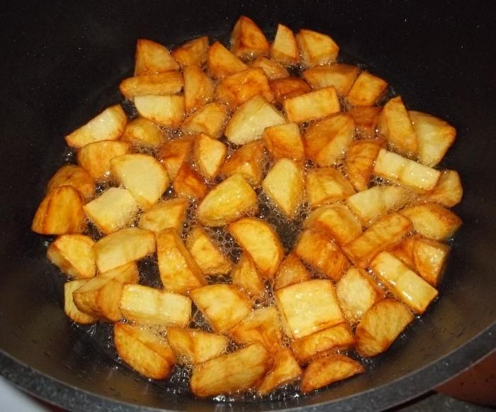 Картофель жареный рецепт