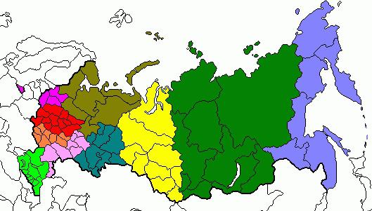 экономические районы России