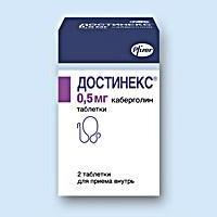достинекс побочные эффекты
