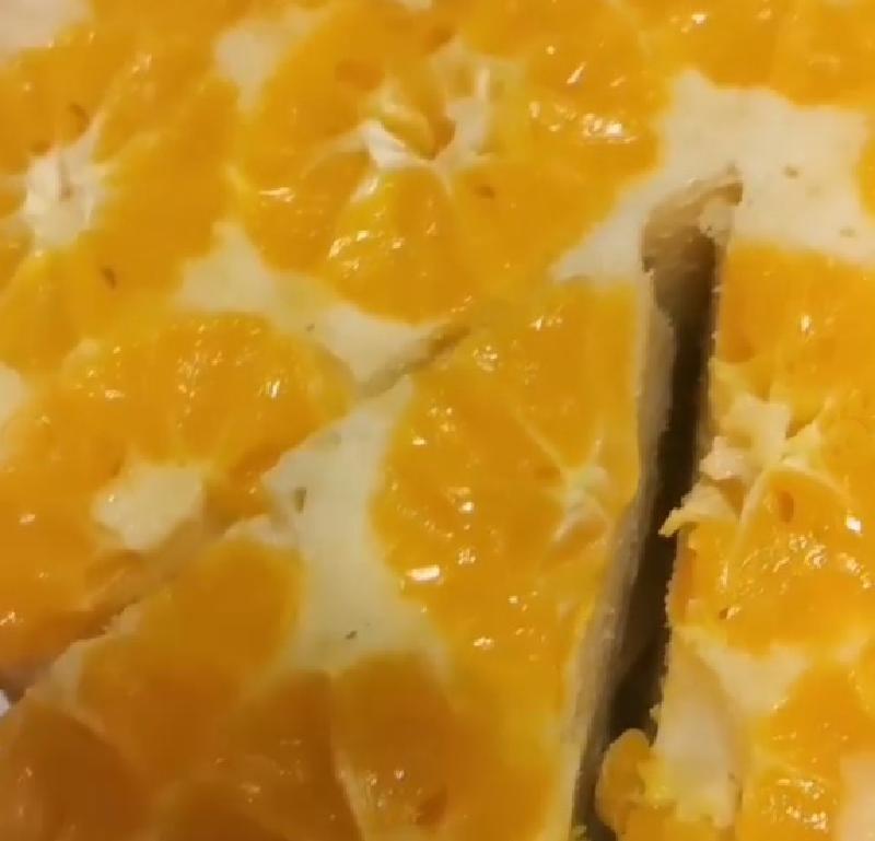 Мандариновый торт на Новый год 2021, пошаговый рецепт с фото
